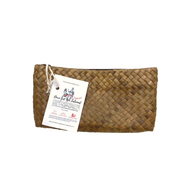 Twelve Topaz Banig Pouch