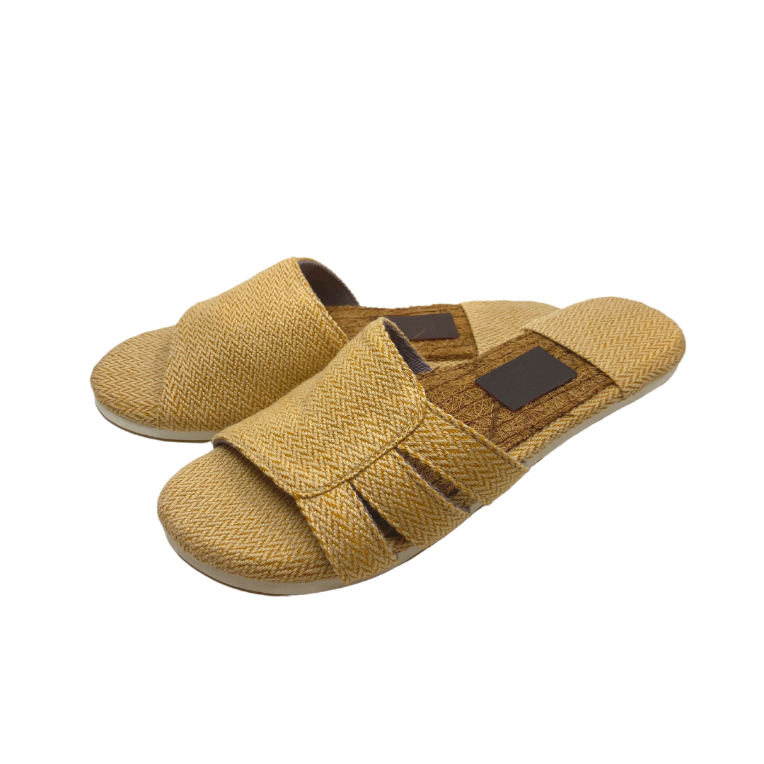Creative Definitions Negrense Hablon Slides with Coco Coir Footbed