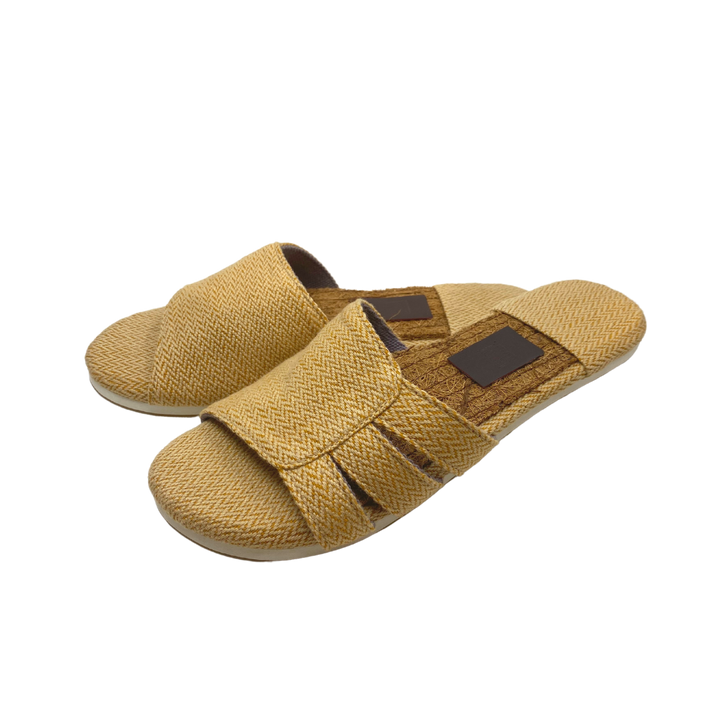 Creative Definitions Negrense Hablon Slides with Coco Coir Footbed