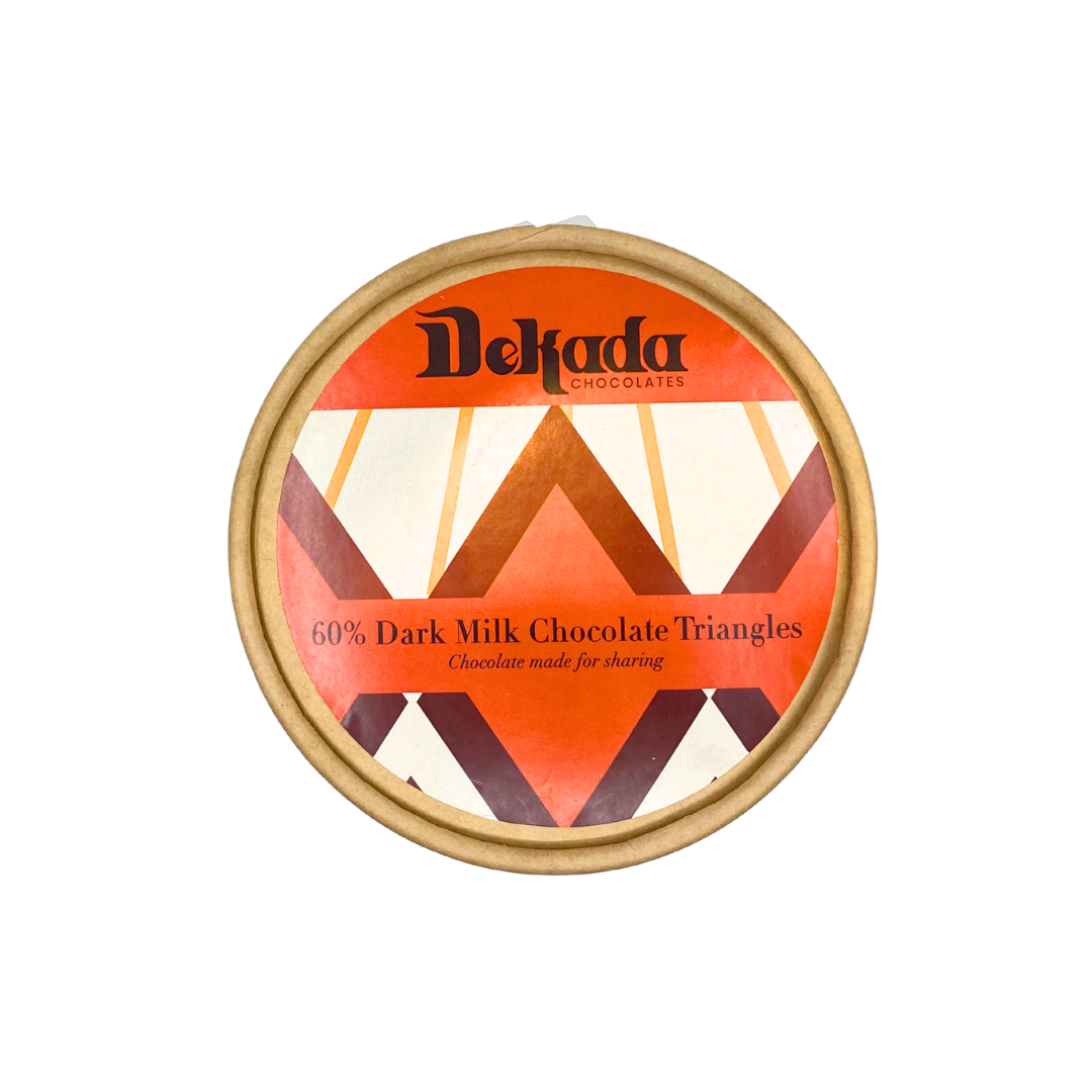 Dekada Chocolates 60% Dark Milk Chocolate Tub