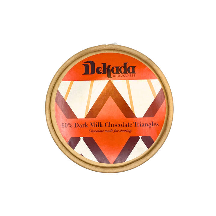 Dekada Chocolates 60% Dark Milk Chocolate Tub