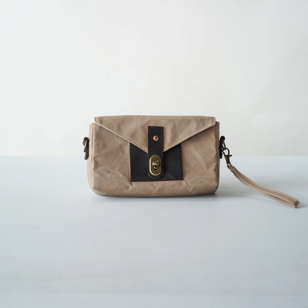 Gouache Alex Waxed Canvas Mini Carrier Bag