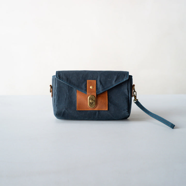 Gouache Alex Waxed Canvas Mini Carrier Bag