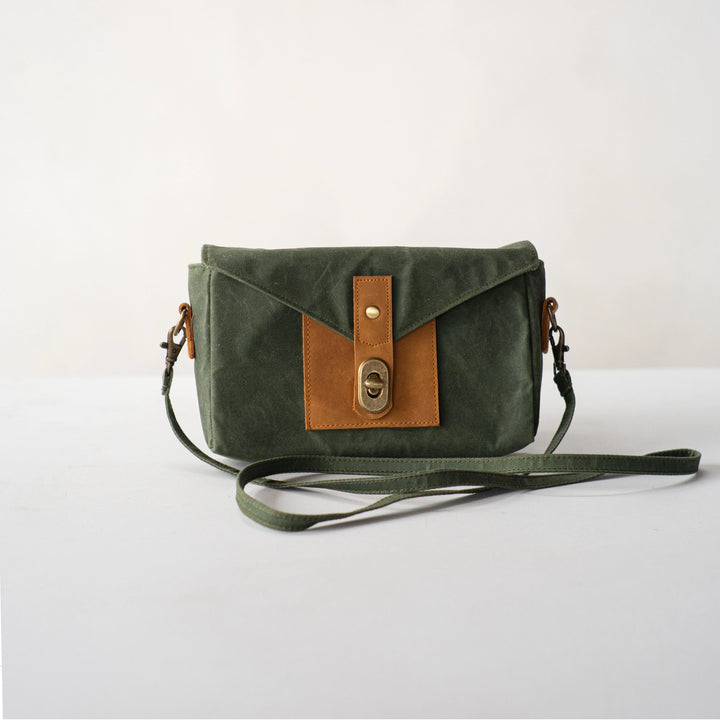 Gouache Alex Waxed Canvas Mini Carrier Bag