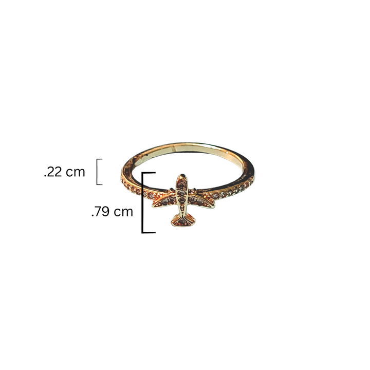 Blessings for Keeps Airplane Ring