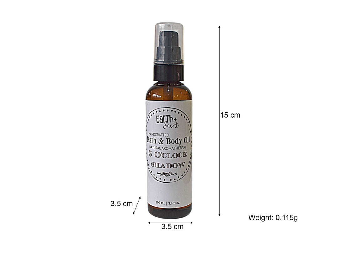 Earth+Scent Bath & Body Oil	5 O'Clock Shadow