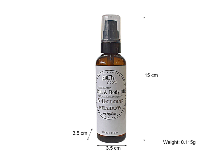 Earth+Scent Bath & Body Oil	5 O'Clock Shadow
