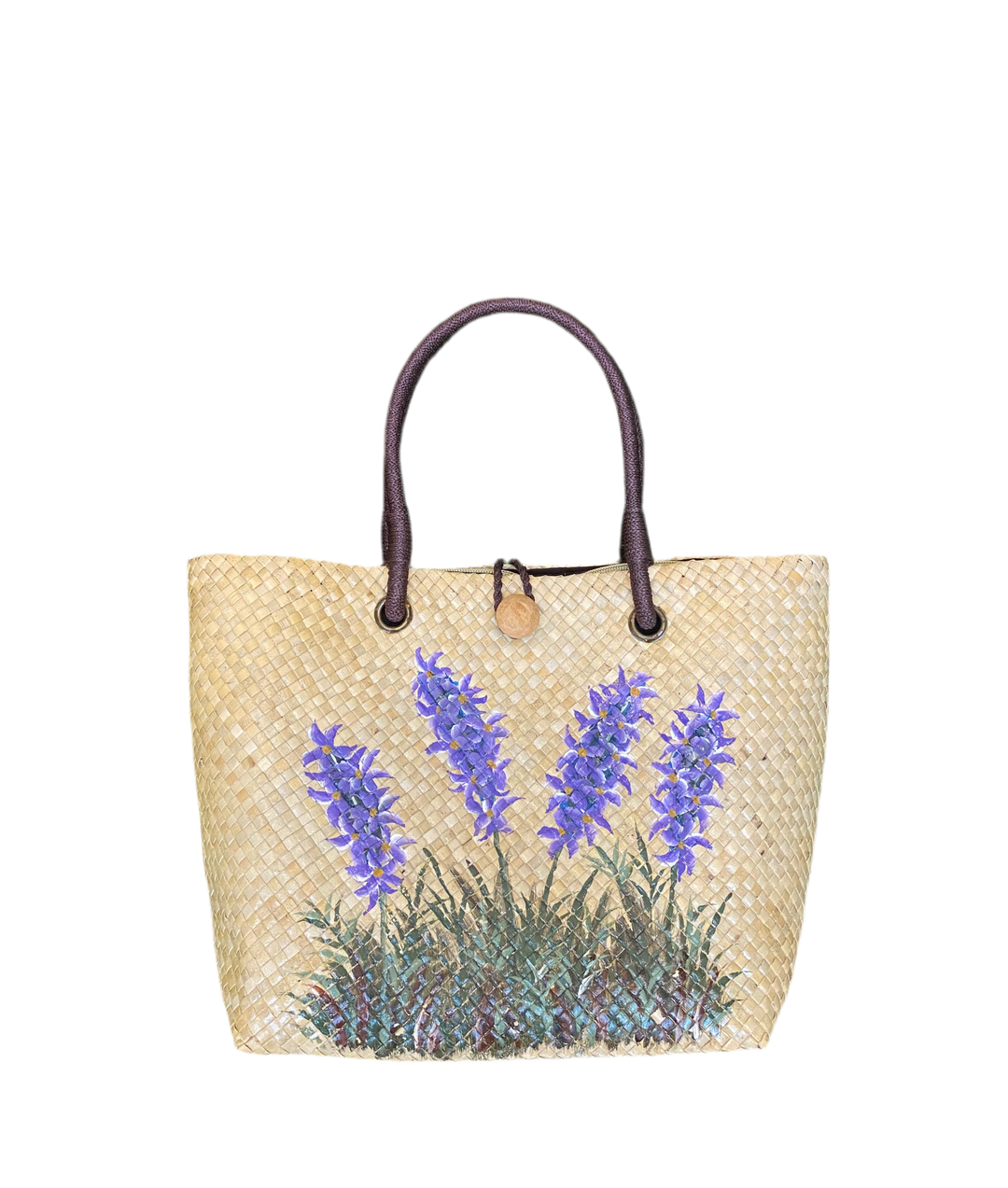 Roots Sorsogon Collection Hand Painted Flower Bag