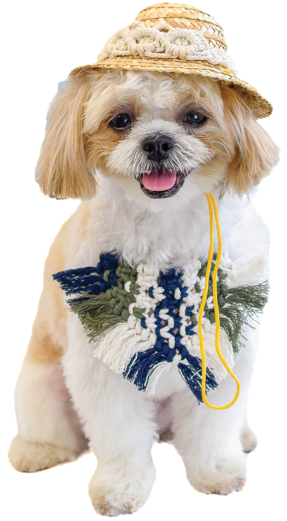 Isla Marikit Adjustable Macrame Bandana/Bib