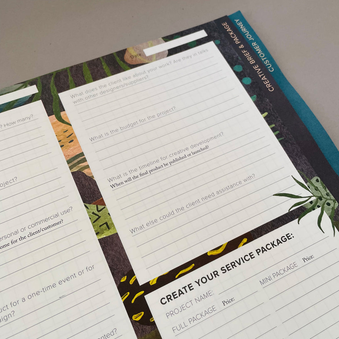 Life After Breakfast PH Creative Path Business Toolkit Desk Pad