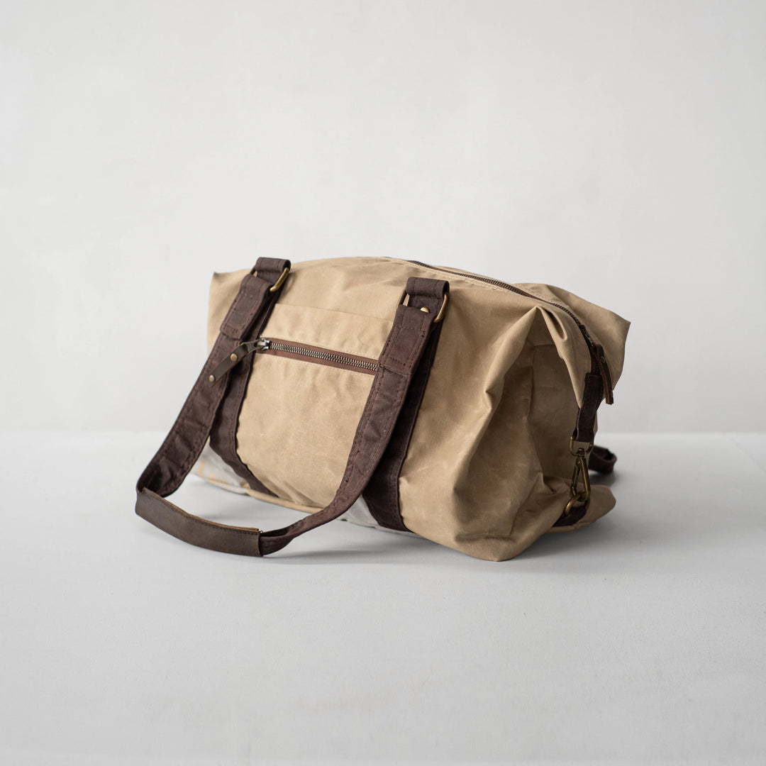 Gouache Dylan Waxed Canvas Day Bag