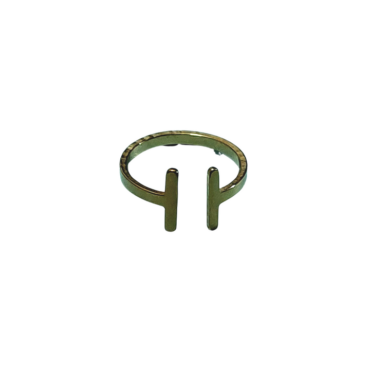 Blessings for Keeps Double Bar Ring