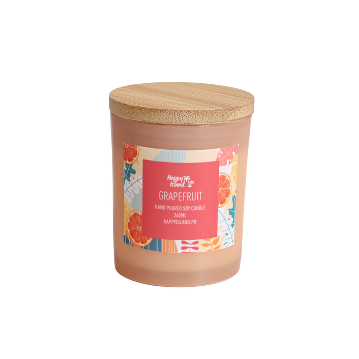 Happy Island	Play Collection Scented Hand-Poured Soy Candle - 500mL / 17oz Glass Jar