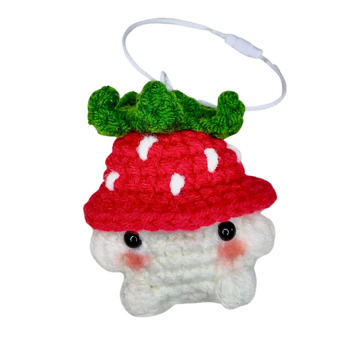 Hirayarn Baby Mushroom Keychain