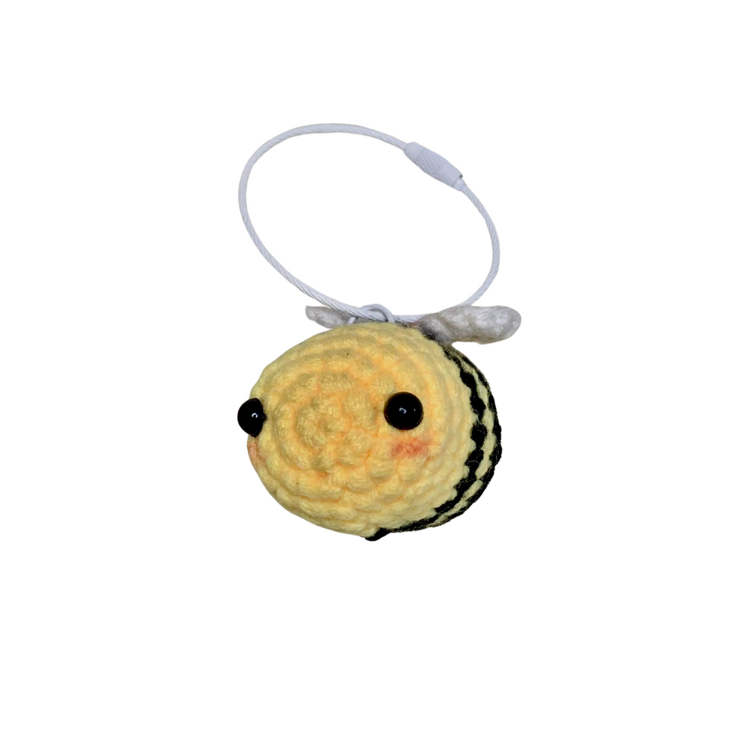 Hirayarn Plushie Bee Keychain