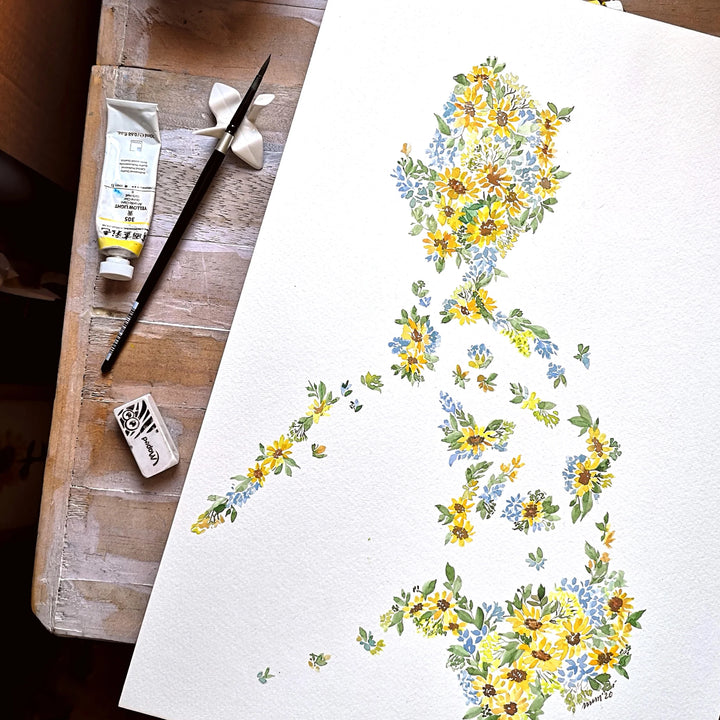 Kaliwete Creatives Map Art Print