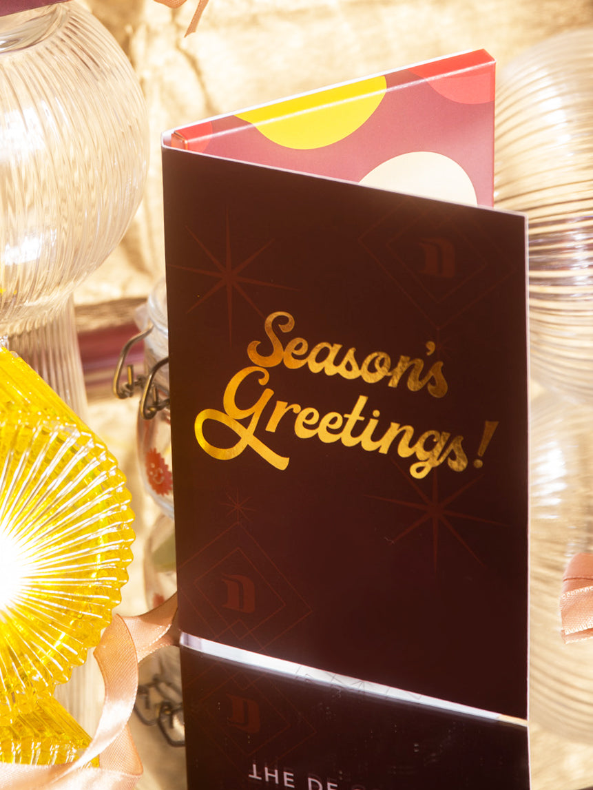 Dekada Chocolates Greeting Card with Chocolate
