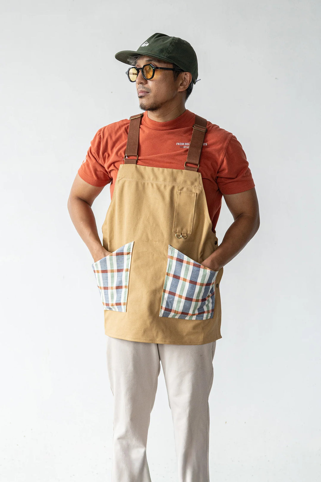 Gouache Inno Canvas/Weaves Apron Vest