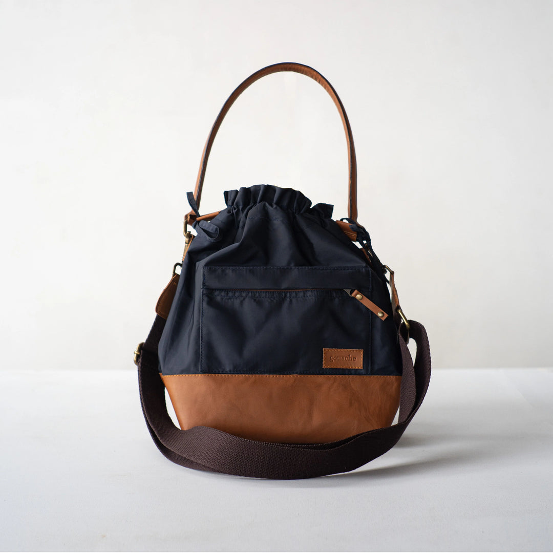 Gouache Keiko Unwaxed Canvas Bucket Bag