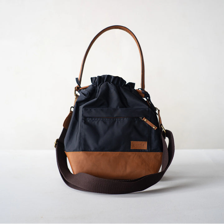 Gouache Keiko Unwaxed Canvas Bucket Bag