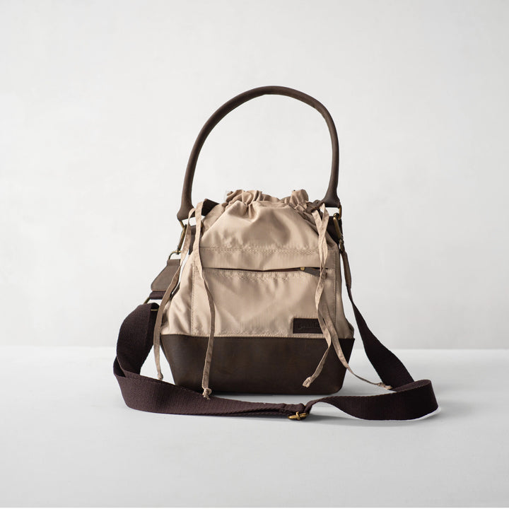 Gouache Keiko Unwaxed Canvas Bucket Bag