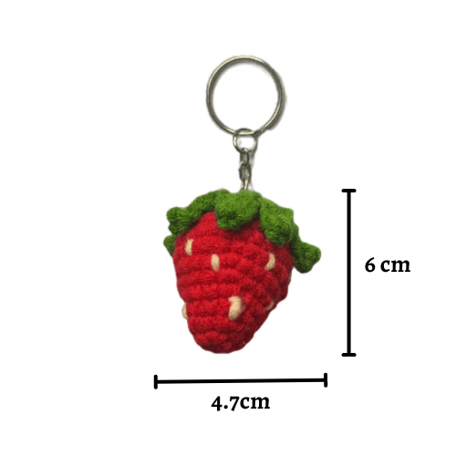Hirayarn Fruit Keychain
