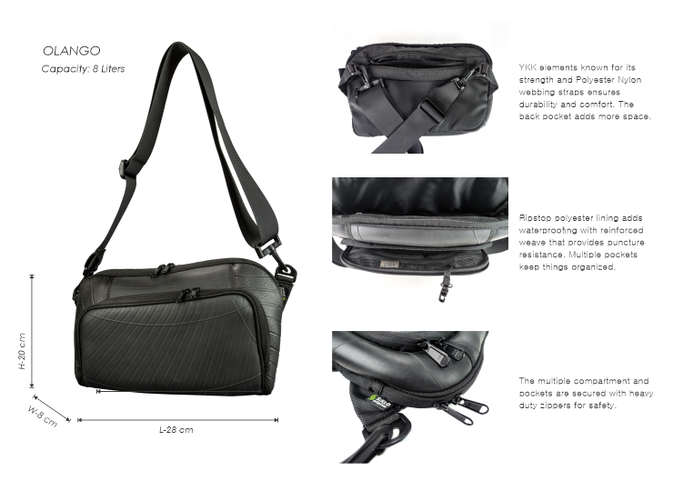 Siklo Pilipinas Olango Sling Bag Composite