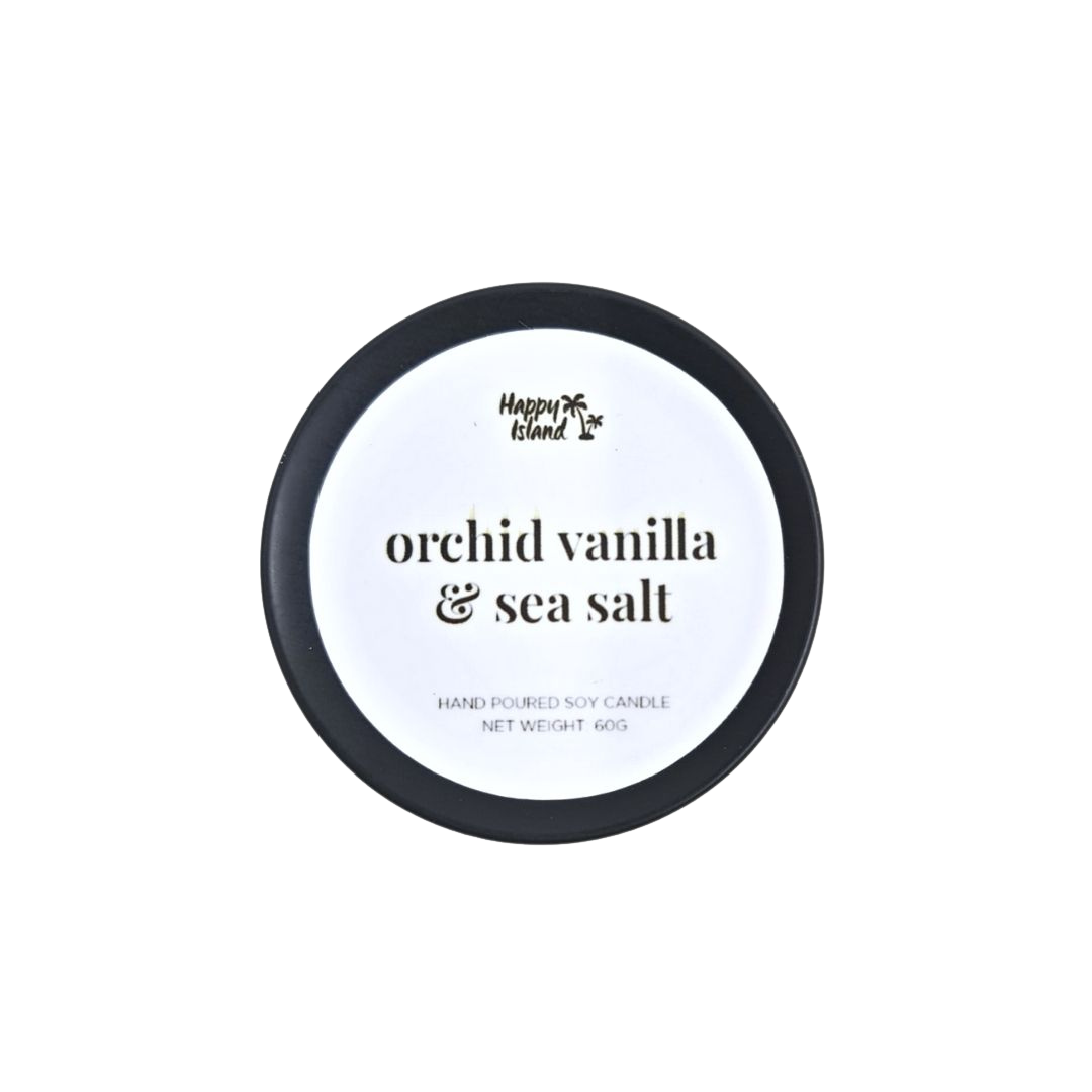 Happy Island	Home Collection Scented Hand-Poured Soy Candle - 300mL / 10oz Glass Jar