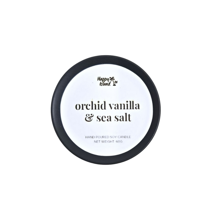Happy Island	Home Collection Scented Hand-Poured Soy Candle - 300mL / 10oz Glass Jar