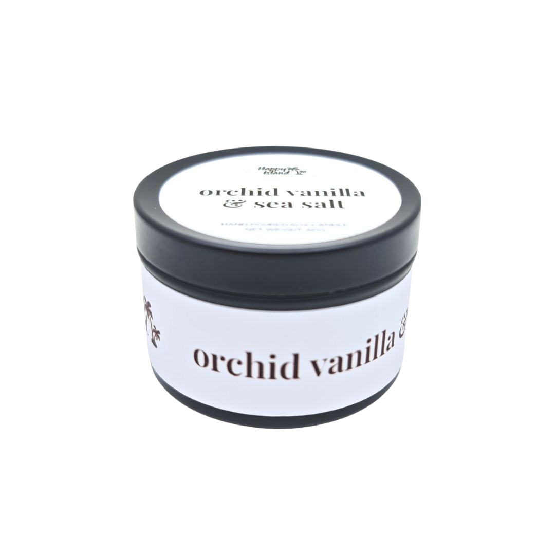 Happy Island	Home Collection Scented Hand-Poured Soy Candle - 300mL / 10oz Glass Jar