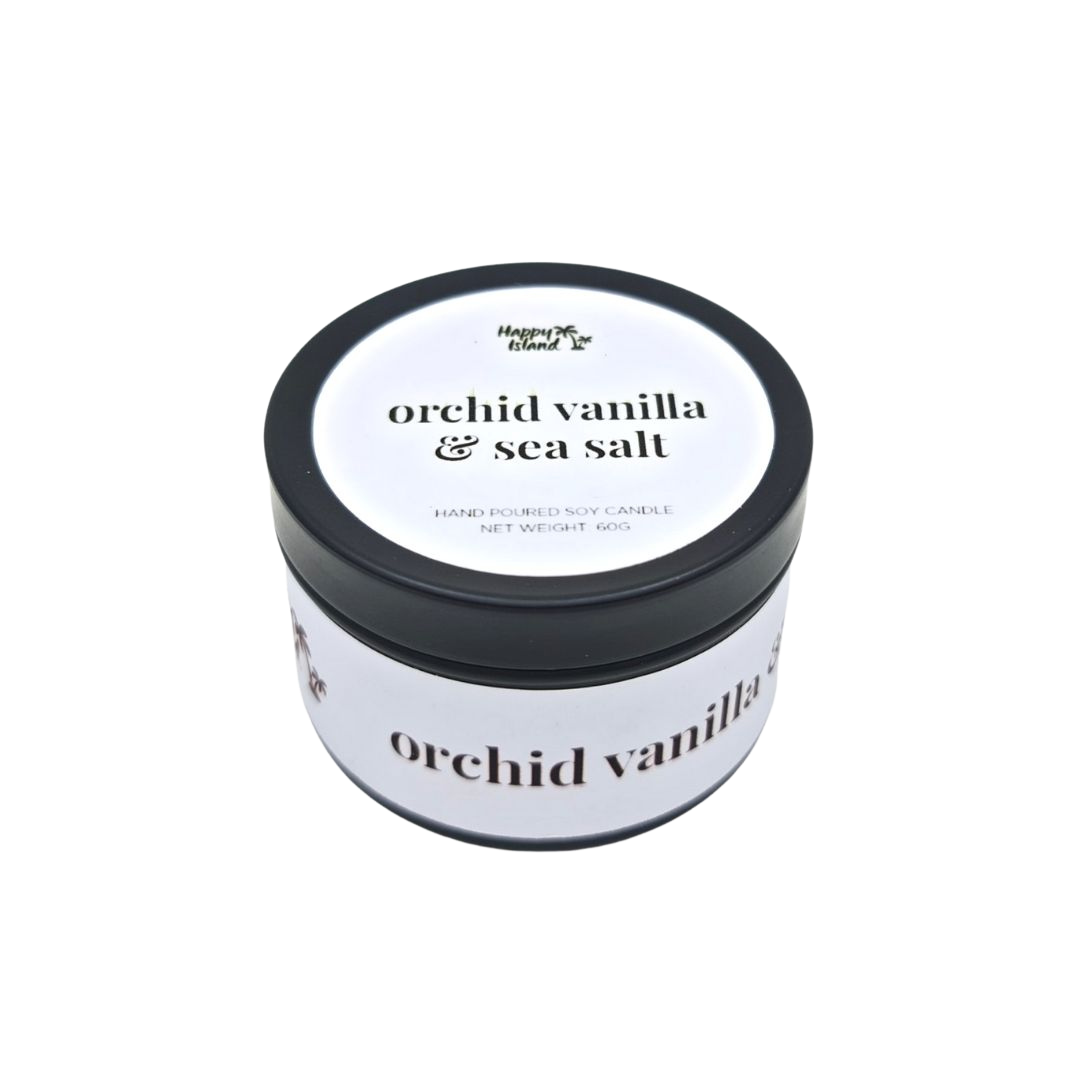 Happy Island	Home Collection Scented Hand-Poured Soy Candle - 300mL / 10oz Glass Jar