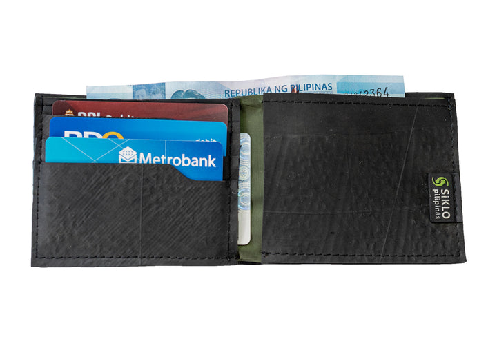 Siklo Pilipinas Peso Green Men's Wallet