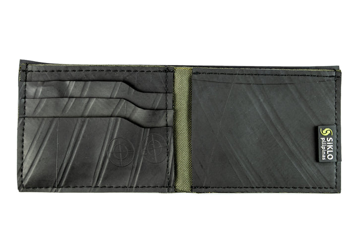 Siklo Pilipinas Peso Green Men's Wallet