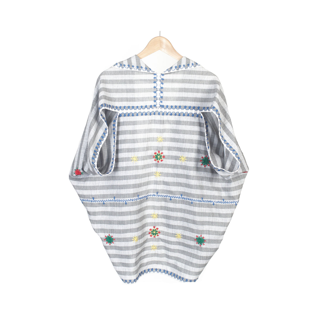 Abra Indigo Manila Abra Poncho Top