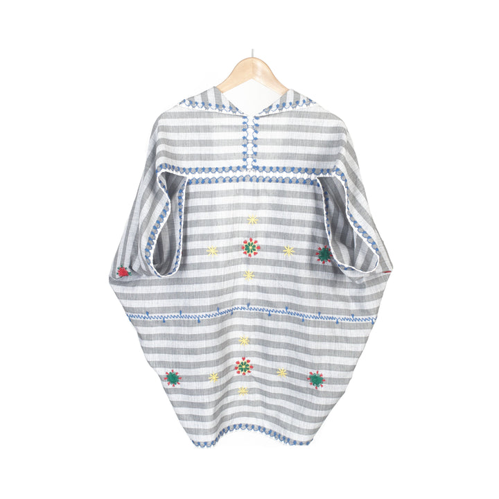 Abra Indigo Manila Abra Poncho Top