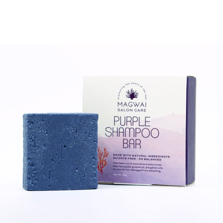Magwai Purple Shampoo Natural Shampoo Bar