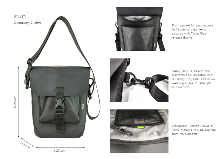 Siklo Pilipinas Puyo Sling Bag