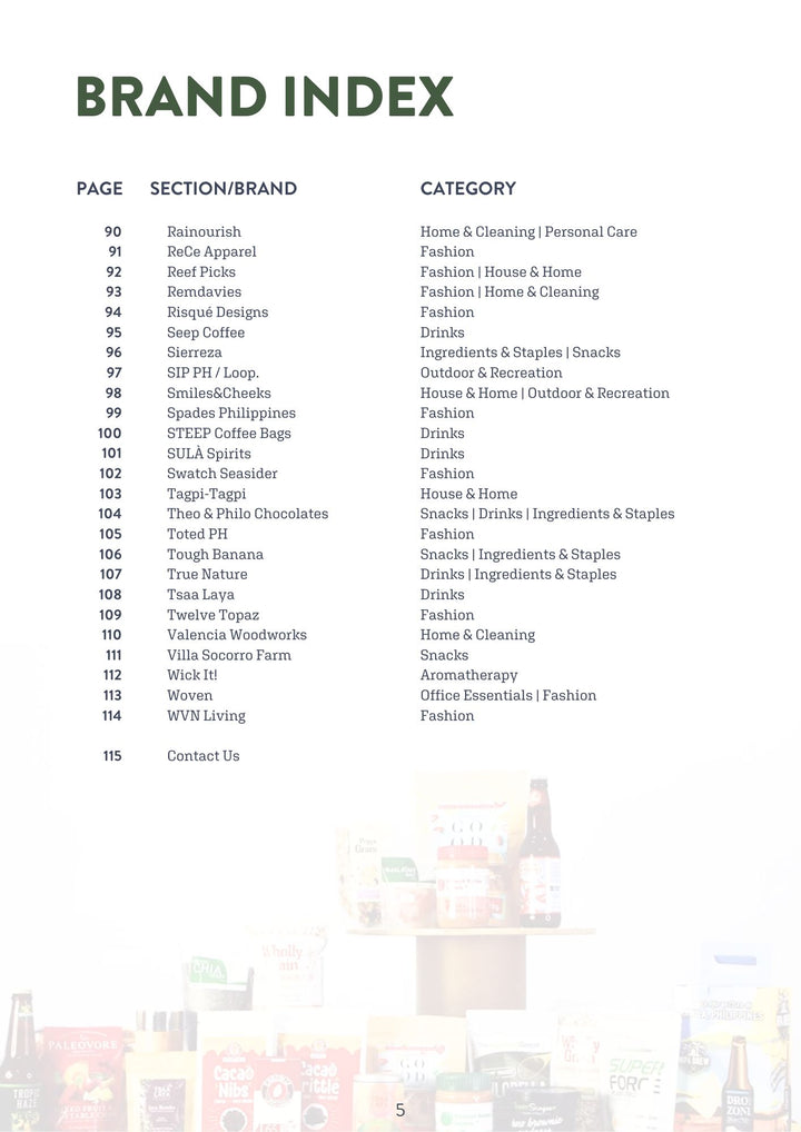 Roots Collective Product Catalogue • 2024 Issue 1
