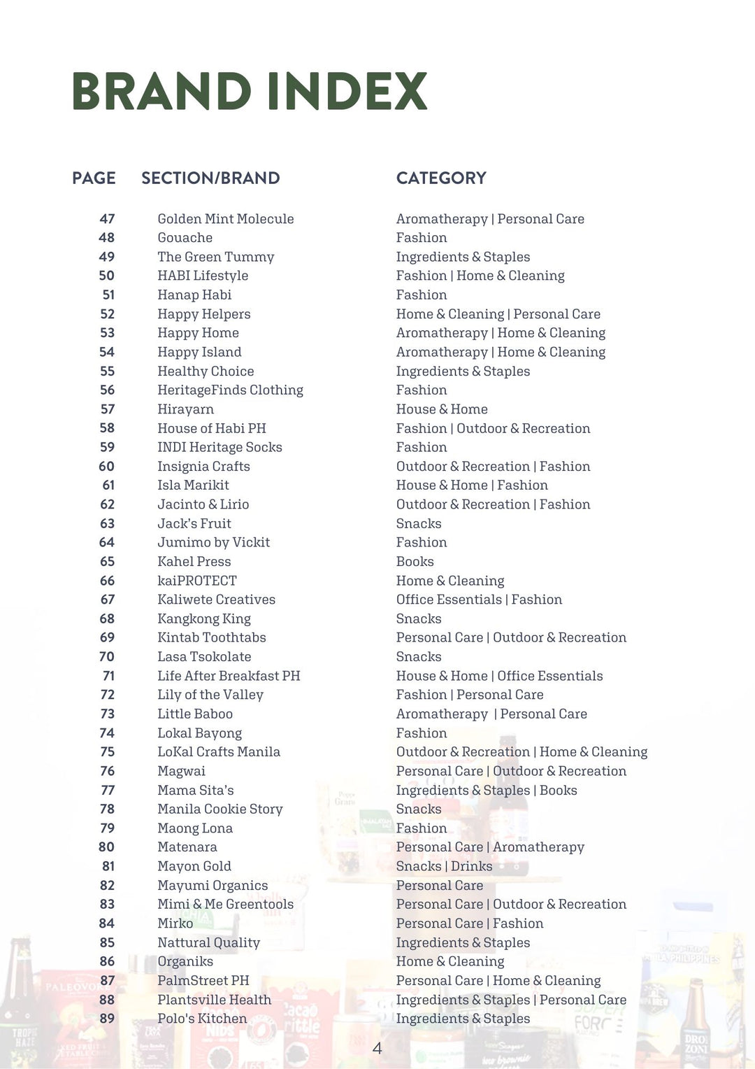 Roots Collective Product Catalogue • 2024 Issue 1