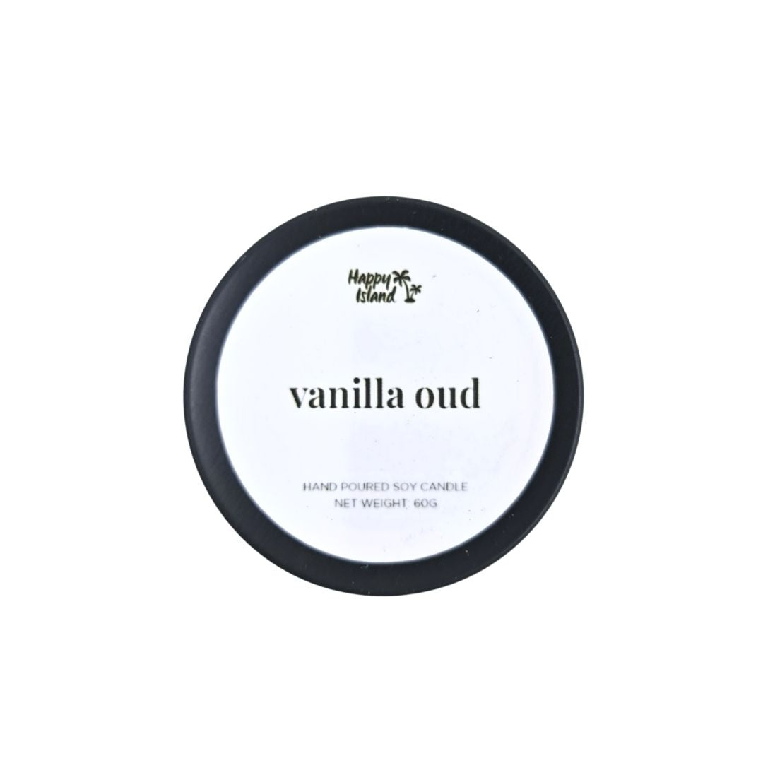 Happy Island	Home Collection Scented Hand-Poured Soy Candle - 300mL / 10oz Glass Jar