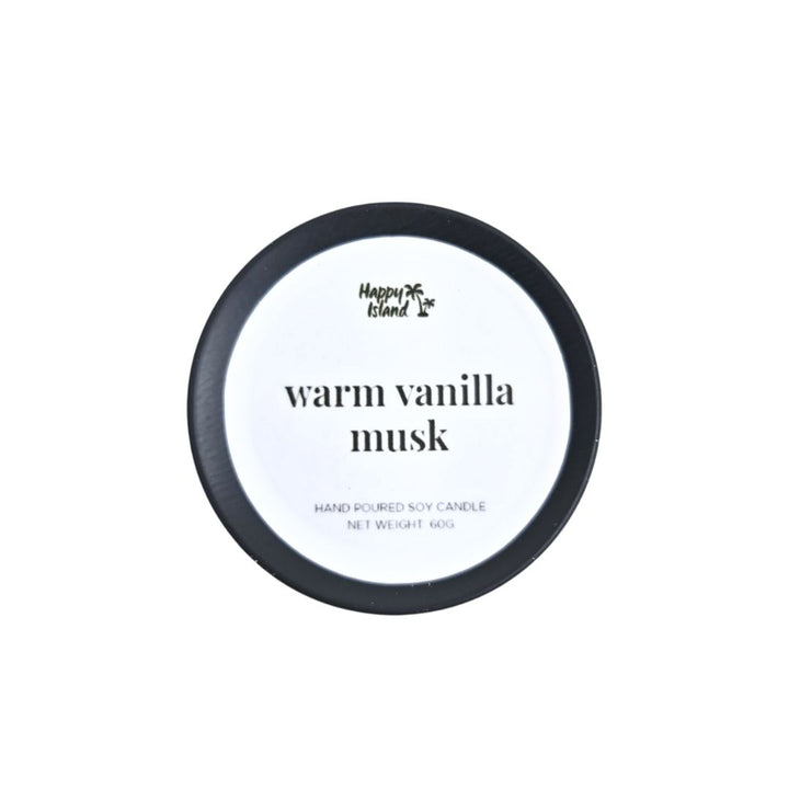 Happy Island	Home Collection Scented Hand-Poured Soy Candle - 300mL / 10oz Glass Jar