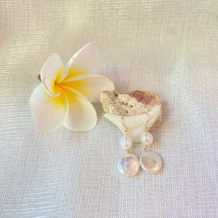 Plumeria Accessories Yui Dangling Coin Earring