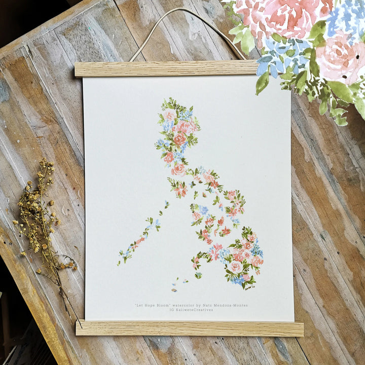 Kaliwete Creatives Map Art Print