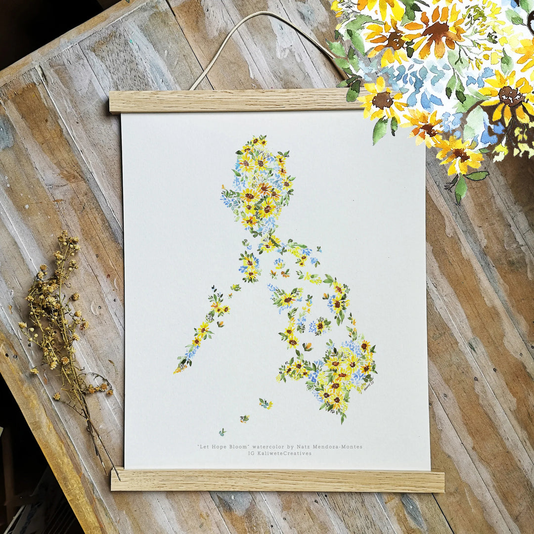 Kaliwete Creatives Map Art Print