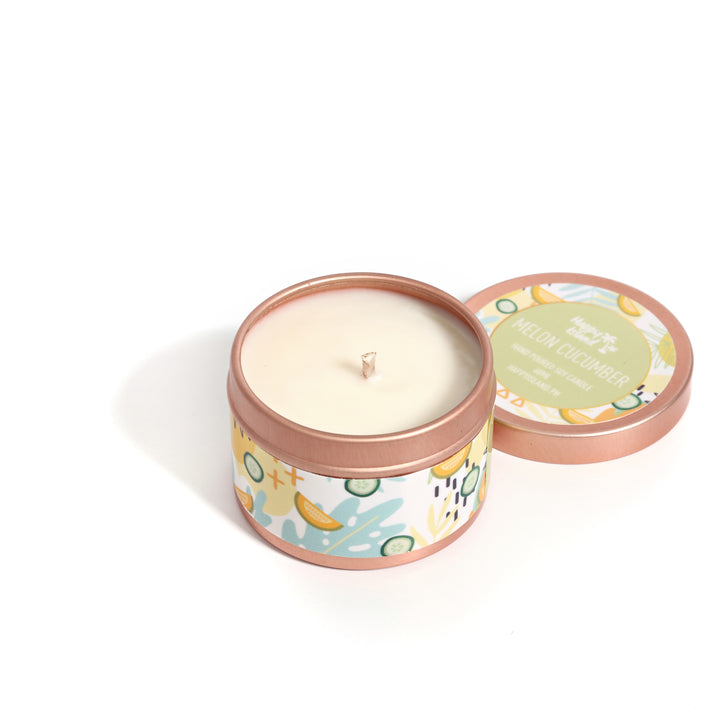 Happy Island	Play Collection Scented Hand-Poured Soy Candle - 500mL / 17oz Glass Jar