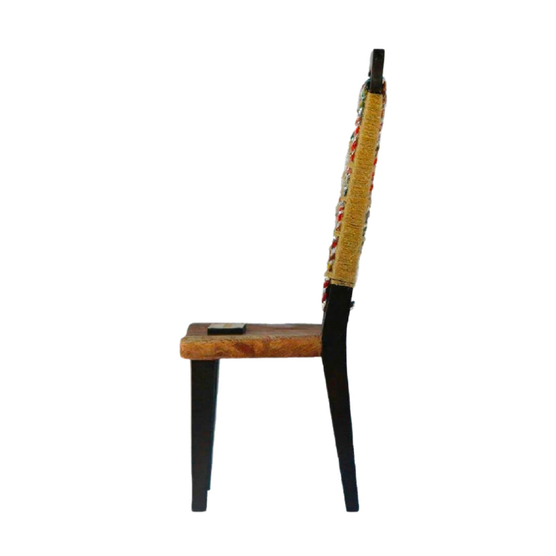 Junk Not Miniature Mountain Chair & Cellphone Holder