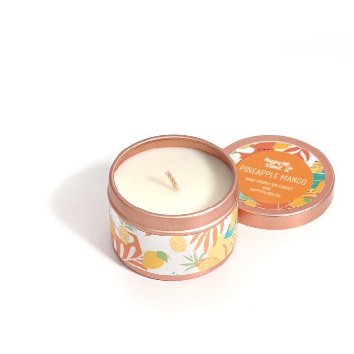 Happy Island	Play Collection Scented Hand-Poured Soy Candle - 500mL / 17oz Glass Jar