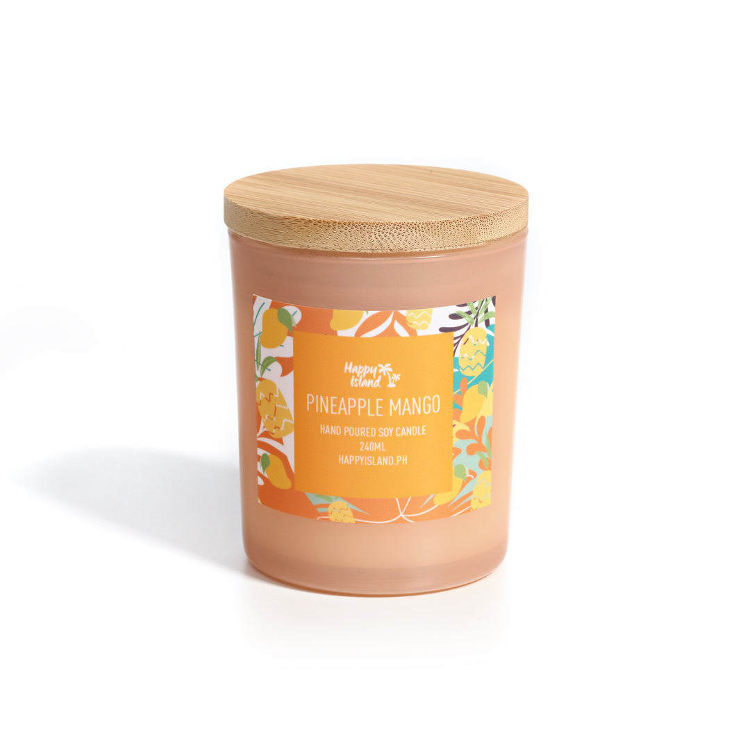 Happy Island	Play Collection Scented Hand-Poured Soy Candle - 500mL / 17oz Glass Jar
