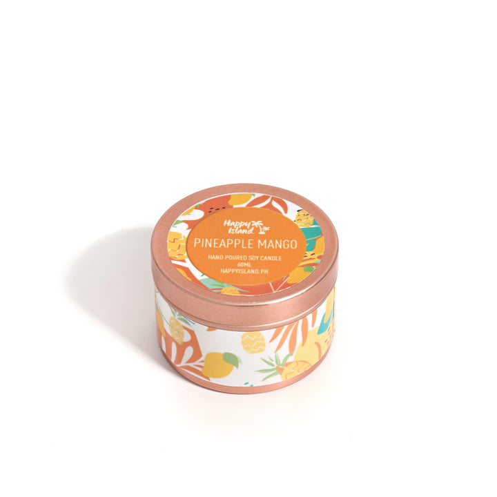 Happy Island	Play Collection Scented Hand-Poured Soy Candle - 500mL / 17oz Glass Jar