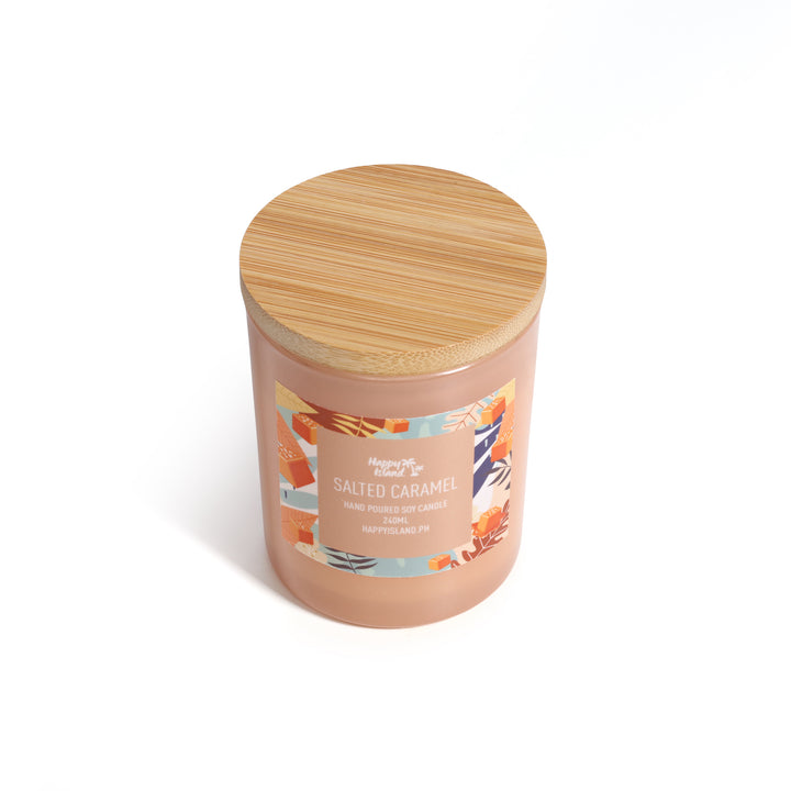 Happy Island	Play Collection Scented Hand-Poured Soy Candle - 500mL / 17oz Glass Jar